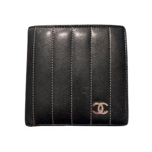 Chanel‎ Mademoiselle Black Lambskin Wallet